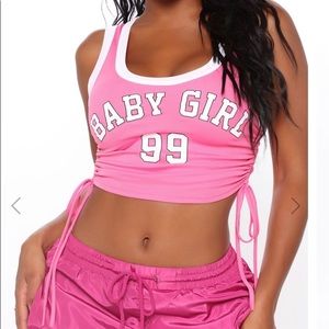 Fashion Nova babygirl crop